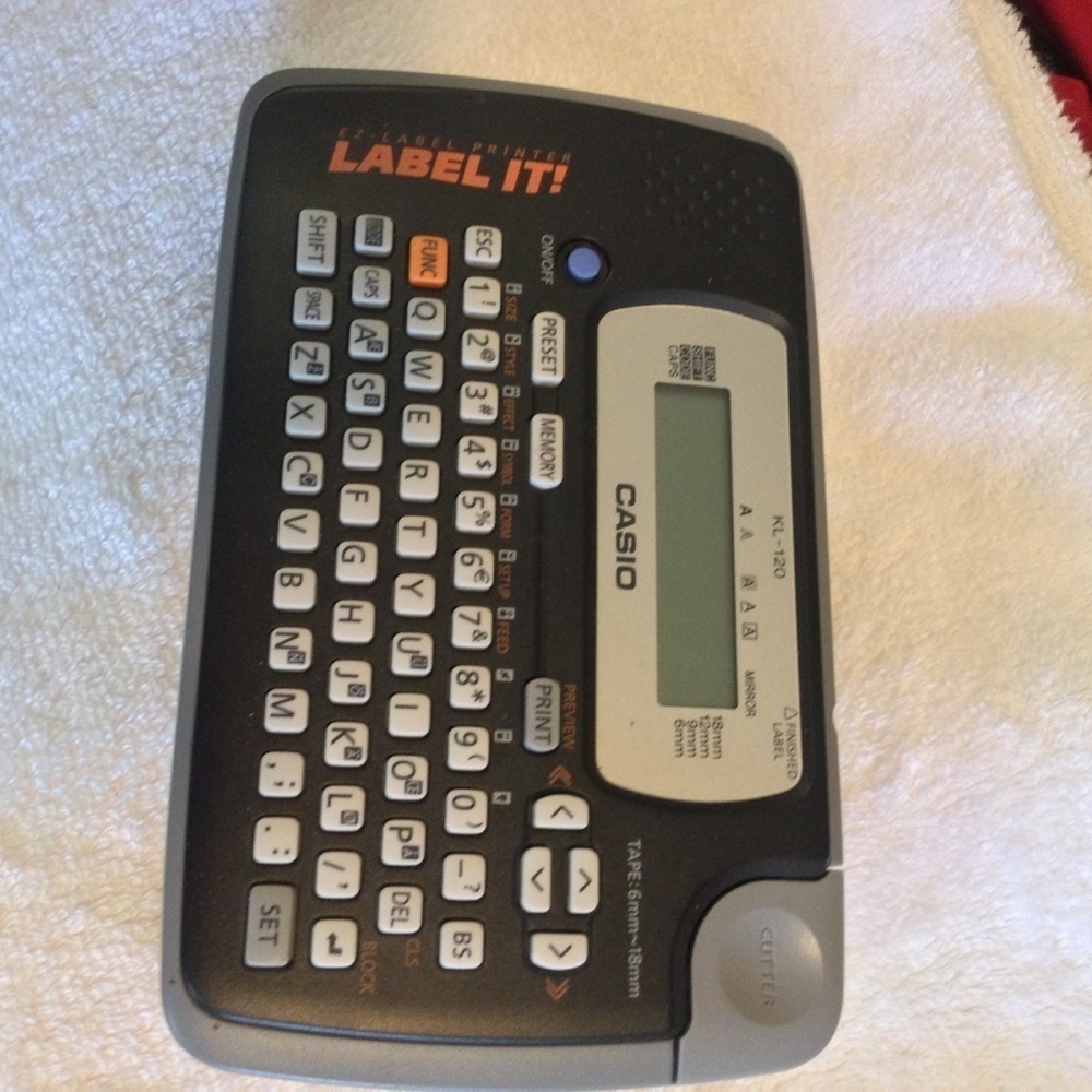 Casio label printer - Picture 4 of 5